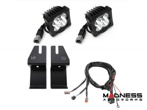 Ford Bronco Lighting Upgrade - ZROADZ - Rear Bumper Pod Light Kit - 3in Amber LED Pods Ford Bronco Lighting Upgrade - ZROADZ - Rear Bumper Pod Light Kit - 3in Amber LED Pods